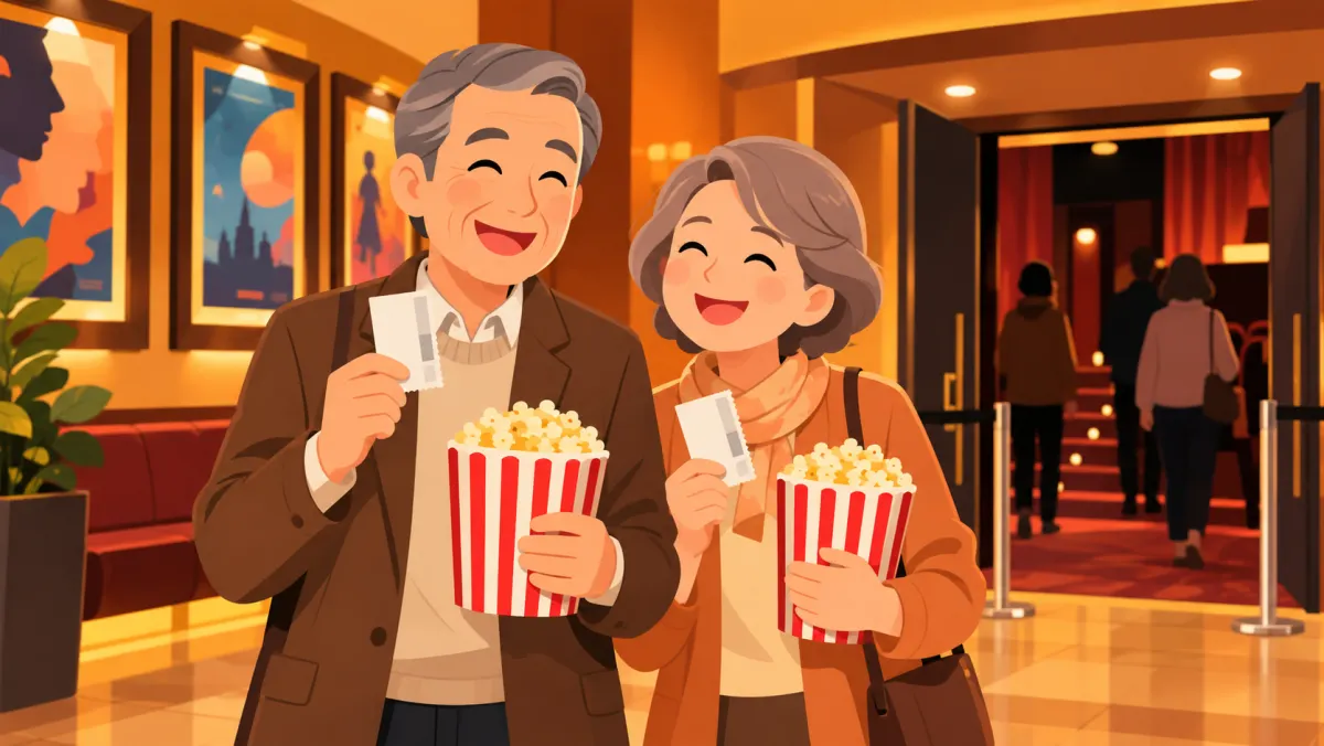 イオンシネマのシニア料金は?55歳から1,300円(ハッピー55)|夫婦50割引も