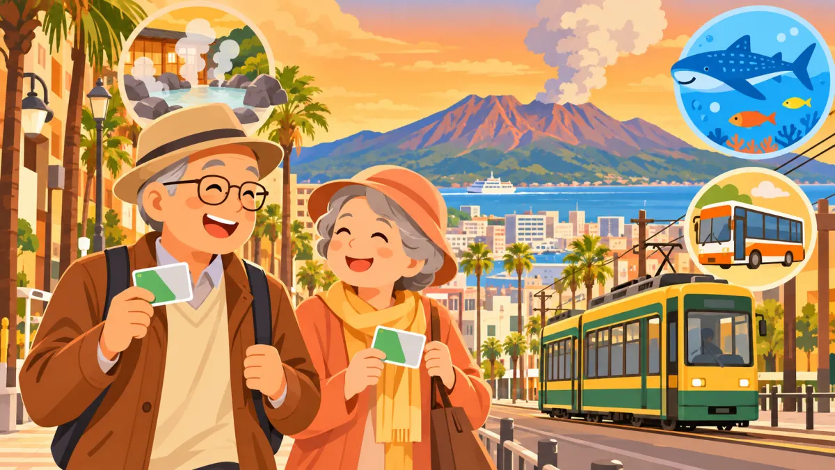 鹿児島市のシニア割まとめ|敬老パスで使える割引と70歳から無料の施設