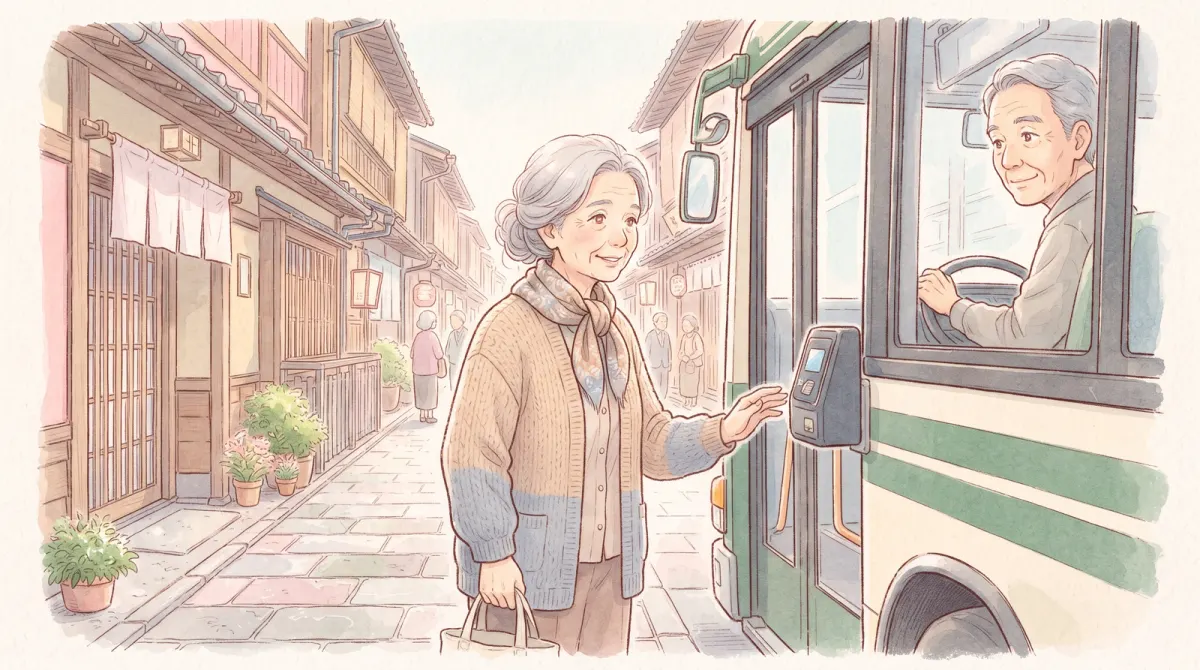 京都市の敬老乗車証とは?何歳から(70歳→75歳へ引き上げ中)・負担金は年0〜45,000円|京都バスで使える路線・更新・再発行