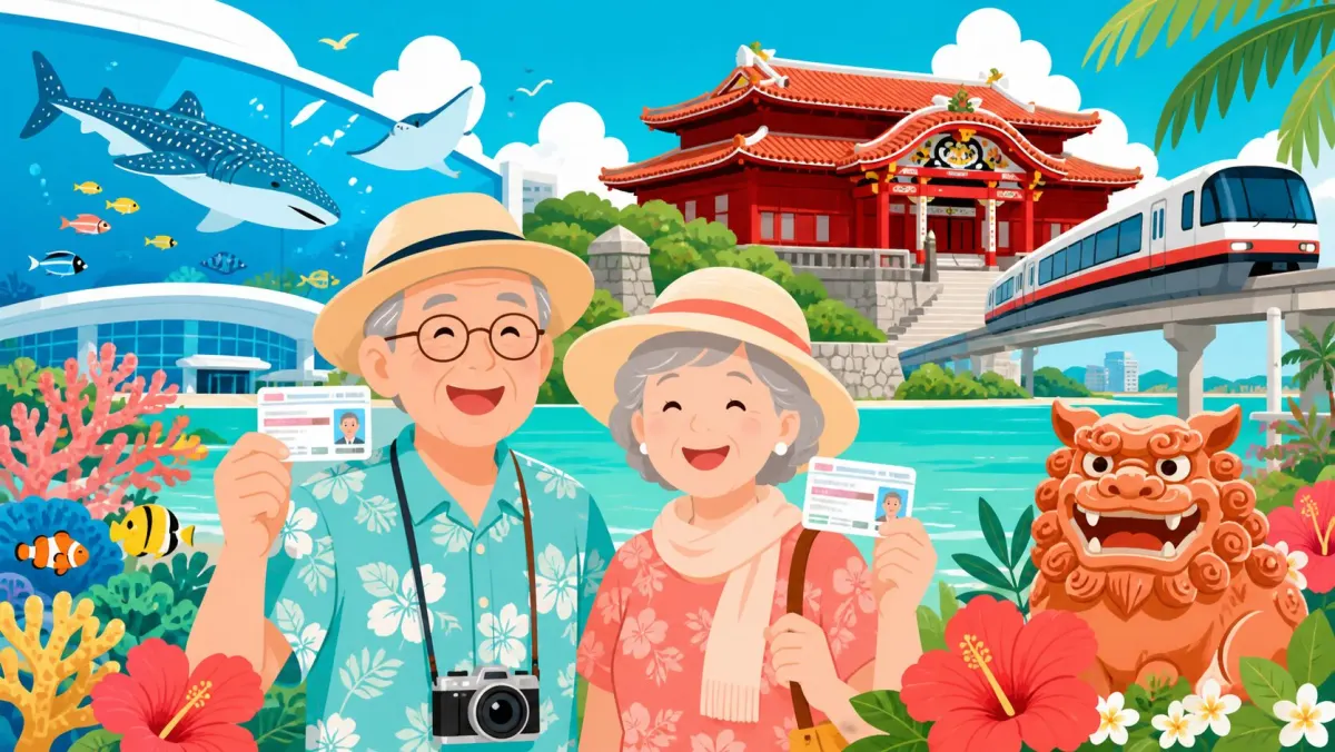沖縄旅行でシニアがお得になる方法まとめ2026【ゆいレール・首里城・美ら海】