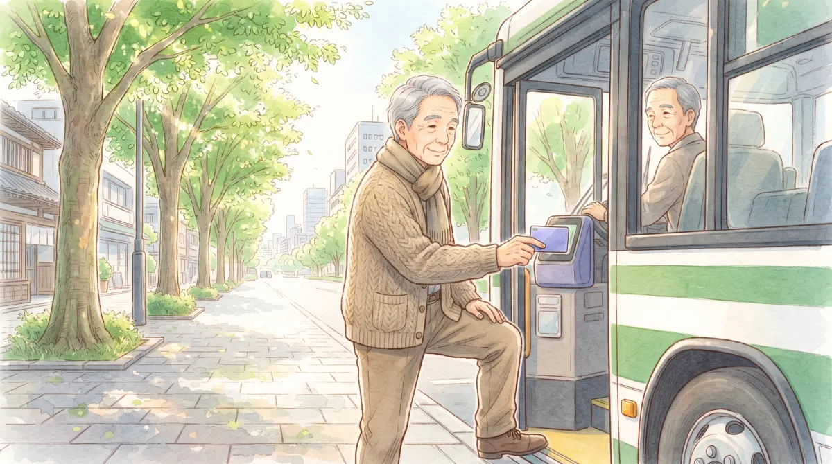 仙台市の敬老乗車証とは?70歳から・1,000円のチャージが250円(所得段階1〜4は100円)|年12万円まで・チャージ場所とクレジット決済・なくしたとき500円